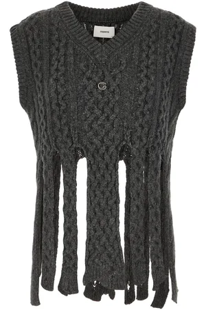 COPERNI Dark Wool Blend Sleeveless Sweater
