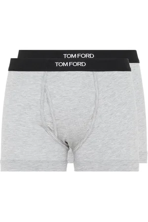 Tom Ford Pack Of Two Logo Waistband Stretched Briefs