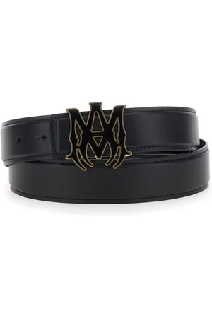AMIRI Ma Belt With Logo Plaque On The Front In Leather Man