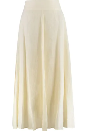 120% Lino Linen Skirt