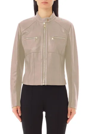 Liu Jo Leather Biker Jacket