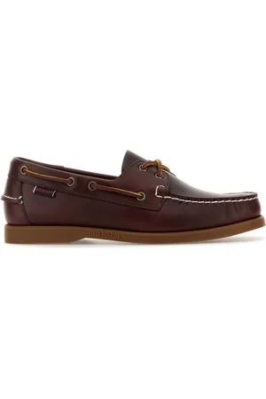 SEBAGO Brown Leather Loafers