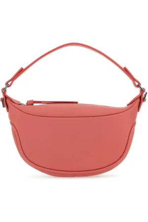 By Far Salmon Leather Mini Ami Handbag