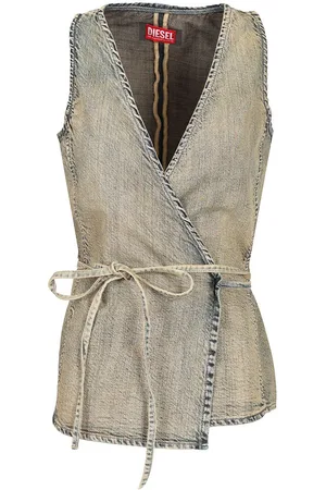 Diesel Gold-brush Denim Top
