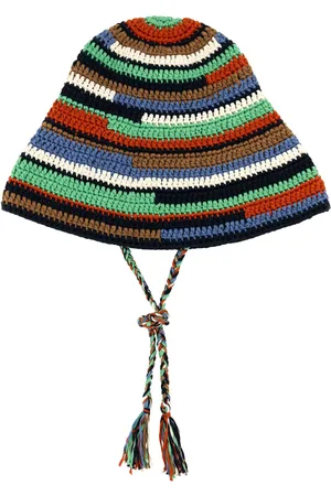 Alanui Multicolor Crochet Sunny Bucket Hat