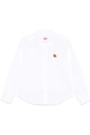 Kenzo Pop Logo Detailed Shirt