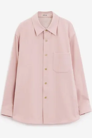 Auralee Brushed Flannel Shirt
