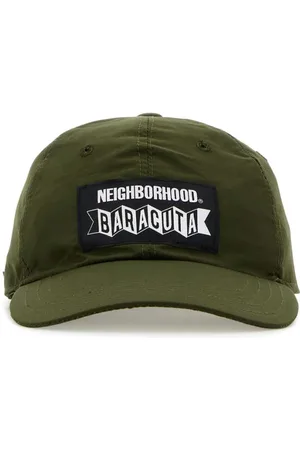 Baracuta Army Green Polyester Blend Baseball Cap