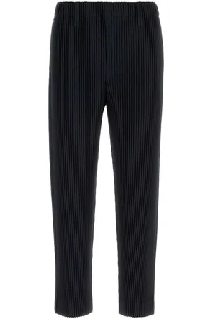 Issey Miyake Midnight Blue Polyester Pant