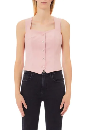 Liu Jo Buttoned Sweetheart-neck Vest