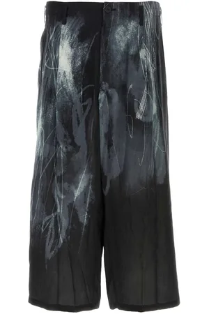 YOHJI YAMAMOTO Printed Rayon Pant