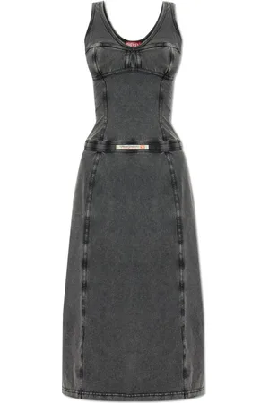 Diesel D-inny Sleeveless Midi Dress