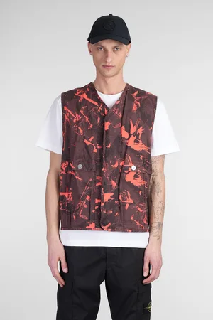 Stone Island Vest In Cotton
