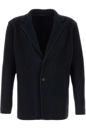 Issey Miyake Midnight Blue Polyester Blazer
