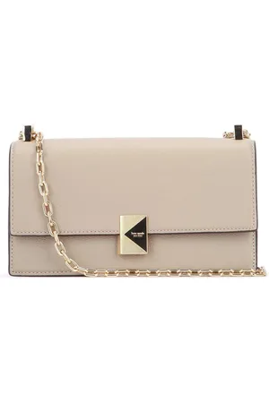 Kate Spade Deco Pebbled Leather Mini Flap Chain Crossbody