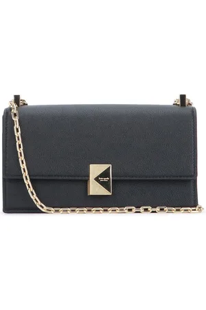 Kate Spade Deco Pebbled Leather Mini Flap Chain Crossbody