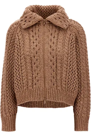 Brunello Cucinelli Embellished Cashmere Blend Cardigan