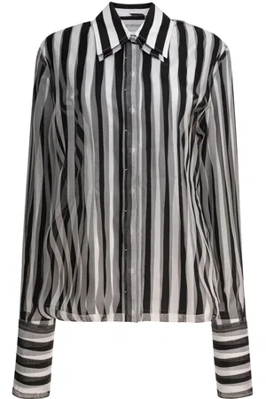 Sportmax Sumero Striped Button-up Shirt