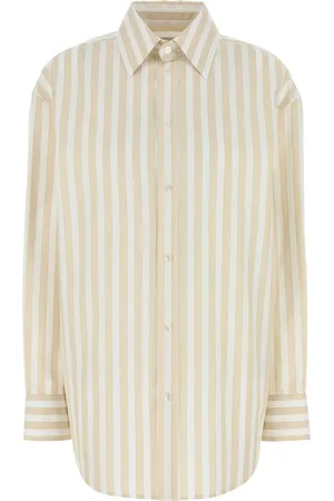 Saint Laurent Embroidered Oxford Shirt