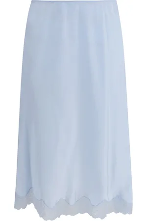The Row Irene Midi Silk Skirt