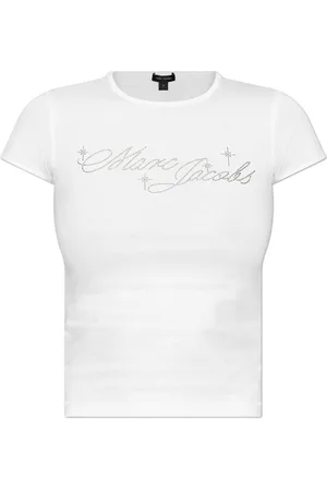 Marc Jacobs Charm Logo Shrunken T-shirt