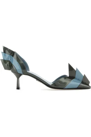 Prada Two-tone Leather Pumps