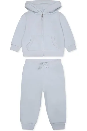 Ralph Lauren Light Blue Suit For Baby Boy With Horse