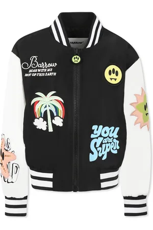 BARROW Bomber Jacket For Kids With Smiley