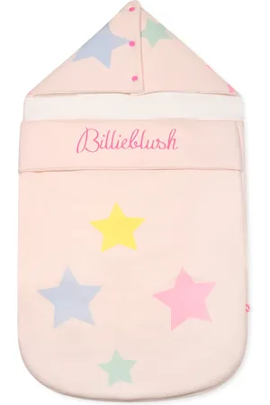 Billieblush Cotton Sleeping Bag For Baby Girl With Stars