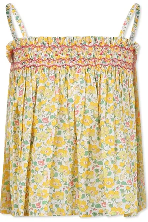 BONPOINT Top For Girl With Floral Print