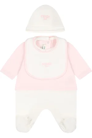 Fendi Set For Baby Girl With Logo