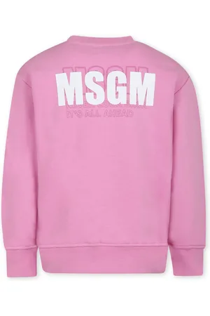 Msgm Sweatshirt For Girl With Logo