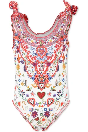Camilla Swimsuit For Girl With Floral Print
