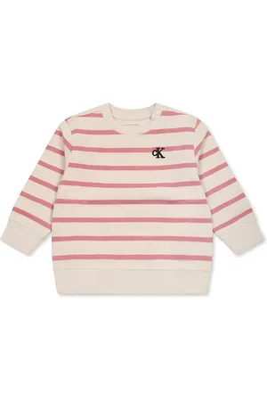 Calvin Klein Sweatshirt For Baby Girl With Logo