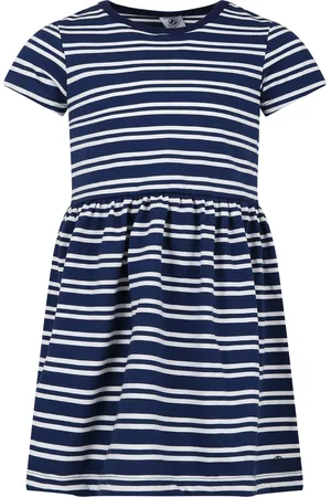 Petit Bateau Dress For Girl With Stripes