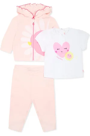 Billieblush Suit For Baby Girl With Flower