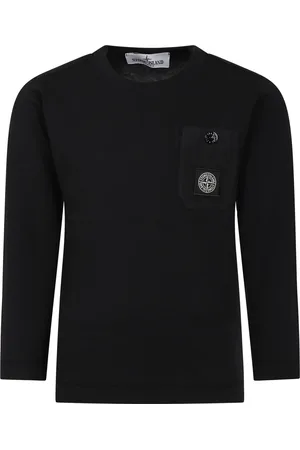 Stone Island T-shirt For Boy With Compass