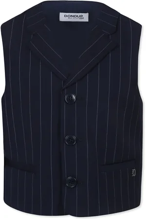 Dondup Waistcoat For Boy With Logo
