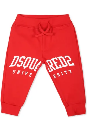 Dsquared2 Sweatpants For Baby Boy With White Logo