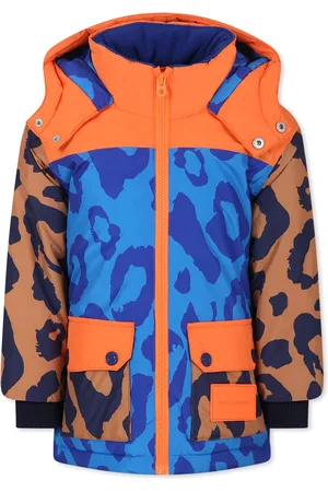 Marc Jacobs Windbreaker Jacket For Boy With Leopard Print