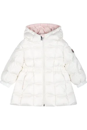 Moncler Anya Down Jacket For Baby Girl With Logo