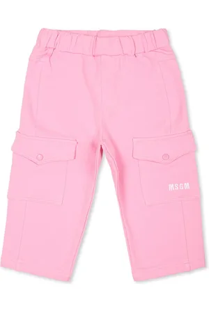 Msgm Cargo Pants For Baby Girl
