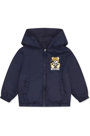 Moschino Windbreaker Jacket For Baby Boy With Teddy Bear