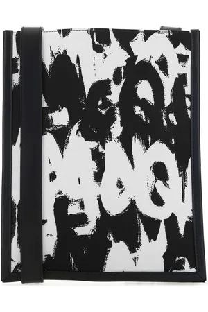 Alexander McQueen Printed Nylon Crossbody Bag