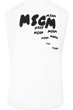 Msgm Tank Top For Boy With Logo
