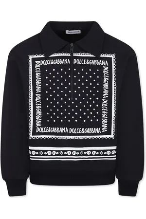 Dolce & Gabbana Sweatshirt For Boy With Bandana Print