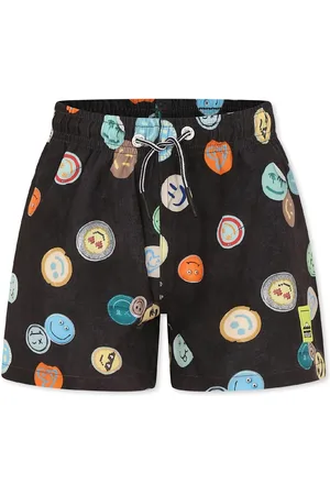 Molo Swim Shorts For Boy With Smiley Print