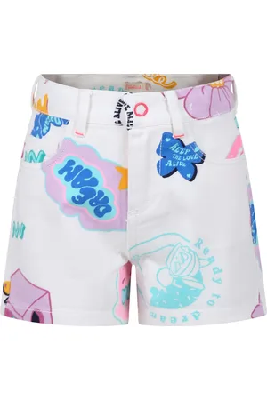 Billieblush Shorts For Girl With Multicolor Pattern