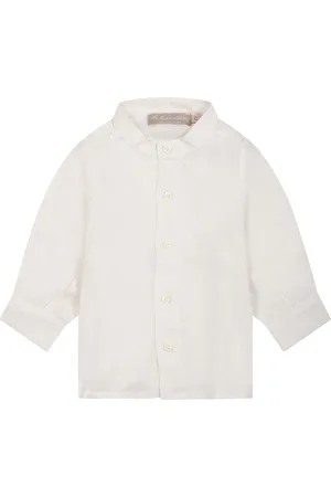 LA STUPENDERIA Chemise Blanche Pour Bébé Garçon