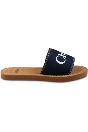 Chloé Slippers For Girl With Logo